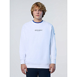 North sails 691226-0101-XXL Свитер Свитер Basic Comfort Fit Голубой White 2XL