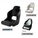 Купить Судовое кресло Vetus V-quipment Pilot CHSPORTTB 670x600x500мм без стойки чёрный карбон 7ft.ru в интернет магазине Семь Футов