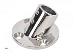 Stainless Steel Round Rail Base / 60° 88351-bvs