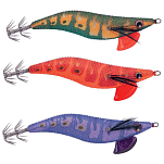 Jatsui D4602604 Rush Egi Rubber 3.0 Кальмар 115 mm 16g  RED