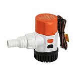 Помпа трюмная погружная SeaFlo SFBP1-G1100-13A 1100GPH(69л/мин) 12В 4А высота подъема 4м 132x110x70мм под шланг Ø19/29мм