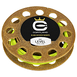 Cortland 476202 Euro Nymph Level 27 m Нахлыстовая Леска Chartreuse 0.220 mm