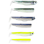 Fiiish BM505 Black Minnow Combo Shore Мягкая приманка 120 mm 12g Зеленый White / Red