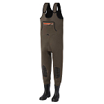 Scierra 64904 Kenai Neo 4 Mm Chest Felt Wader  Brown EU 42-43