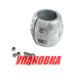 Анод цинковый Bestanode SHX50_pkg_10 Ø80x82мм для гребных валов Ø50мм (упаковка из 10 шт.)
