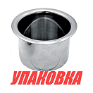 Подстаканник из нержавеющей стали, H60 мм, Marine Rocket (упаковка из 2 шт.) 4620136033466_pkg_2