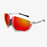 Спортивные очки c диоптриями Scicon Aerojet Titanium Sunglasses Crystal Gloss Multi Mirror Red + Rain Clear Lenses, rx-035/ey400607