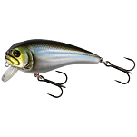 Воблер для рыбалки Westin FatBite Crankbait P047-271-007 Blueback Herring 80мм 24гр погружение на 0,3-0,8м из ABS-пластика и углеродистой стали