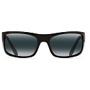 Купить Maui jim 202-02-os поляризованные солнцезащитные очки Peahi Gloss Black 20x10x10 Neutral Grey/CAT3 7ft.ru в интернет магазине Семь Футов