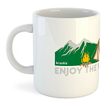 Kruskis 42611C230 The Warm 325ml Кружка Бесцветный White