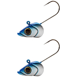 Xorus 727614021 Multi Shad Джиг-голова  Blue / Silver 25 g