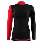 Lenz 244-20-M Футболка с длинным рукавом и высоким воротом Merino 6.0 Черный Black / Red M
