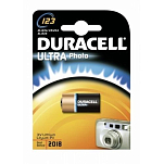 Duracell DRB123A Cr123A 3V батарея Черный