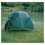 Lineaeffe 6830224 Jointed Fishing Umbrella With Detachable Tent And Zip Серый Green