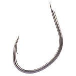 Mustad 10852AP-TS-6/0-5A Ruthless Spade Eye Зубчатый Крюк  Titan Steel 6/0