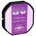Mikado ZXD-006 Ultraviolet Мононить 150 м Черный  Transparent 0.060 mm 