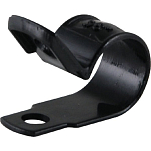 Ancor 639-402752 Marine Grade Нейлоновый кабельный зажим 25 Единицы Черный Black 1.90 cm 