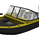 Моторная лодка, ТРИЕРА 431 BR с Marine Rocket MREF50FVEL-T KITTR2