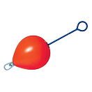 Купить Буй причальный/швартовый надувной Polyform CCD-3/04 Ø450x1195мм плавучесть 52кг из красного ПВХ со штангой Ø19x605мм и якорным вертлюгом 7ft.ru в интернет магазине Семь Футов