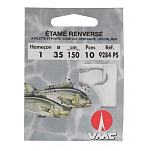 Ragot 100631021 Reversed Tin 9284PS Связанные Крючки 1.5 m 0.300 mm Серый 6 