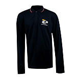 Energoteam 74270005 Поло с длинным рукавомным рукавом Team Голубой Black XL