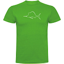 Купить Kruskis CA65500183K032 Футболка с коротким рукавом Sailfish Зеленый Green S 7ft.ru в интернет магазине Семь Футов