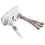 New Edge shower box chromed PVC hose 4 m
