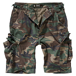 Brandit 2019-10-5XL Шорты BDU Ripstop Серый  Woodland 5XL