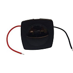 Goldenship GS10218 Светильник скрытого монтажа с линзой Черный Black