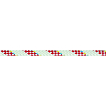 Talamex 01630014 Admiral Sheet Веревка 14 Mm Белая  White / Red 170 m 