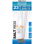 SPRO 004740-00312-00000-00 Salt Metal Boom Связанные Крючки Бесцветный Baitholder 2 
