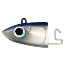 Купить Fiiish BM027 Black Minnow Off Shore Джиг-голова Серебристый Blue 60 g 7ft.ru в интернет магазине Семь Футов