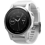 Garmin 010-01685-00 Fenix 5S Часы Белая  Silver / White