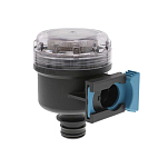Jabsco 46400-0711 Насосный фильтр Pumpgard, 40 MESH (тонкий фильтр), штекерное соединение для насоса (м) x штекерное соединение (ж), 90°