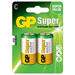 Gp batteries 38418 Alcaline LR14 C 2 единицы Зеленый Green