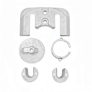 Купить Комплект анодов Skipper для Mercury BRAVO ONE, цинк магний OEM: SKPBABRAVO1KITM/00815/00820/00828/00818 в интернет магазине Семь Футов