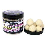Pro elite baits C8433847 High Attract Кальмар и Осьминог 200ml Поп UPS Белая 24 mm 