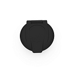 Закрытая палубная кнопка из композитного пластика Lewmar CHSX 68001249 12/24 В 5 А 75 мм чёрная