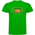 Kruskis CA65500383C075 Футболка с коротким рукавом Fresh Crab Зеленый Green L