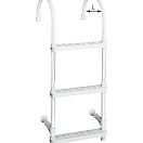 Plastimo 35911 2 Лестница для посадки на ступеньки Серебристый Grey 650 mm