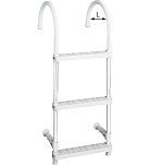 Plastimo 35911 2 Лестница для посадки на ступеньки Серебристый Grey 650 mm