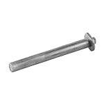 Цинковый анод Tecnoseal 01168 68x7.5мм стержневой для цилиндра двигателей Yamaha 200-250лс