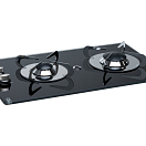 CAN STEEL PV1357 Газовая варочная панель со стеклокерамикой / 2 конфорки