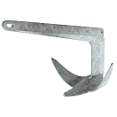 Купить Lewmar 239-0057907 Horizon Claw Якорь Серый  Silver 7.48 Kg  7ft.ru в интернет магазине Семь Футов