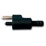 Riviera 2319591 OMC/Jhonson/Evinrude Штекерный соединитель трубки Серебристый Black 10 mm 