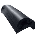 Taco metals 236-V119795BBK50D2 Полужесткий Rubrail Winser Черный Black