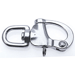 Talamex 74550128 Защелкивающаяся дужка с глазком Серебристый Grey 22 mm 