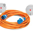 Удлинительный кабель CEE / 3-полюсный / с покрытием из полиуретана / с индикатором питания / С индикатором включения: Нет; Длина: 30 м