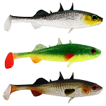 Westin P011-319-002 Stanley The Stickleback Shadtail 55 Mm 1.5g Многоцветный Sangria