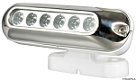 Прожектор светодиодный с поворотным креплением 12/24В 6x3Вт 1500Лм 6000К, Osculati 13.270.56